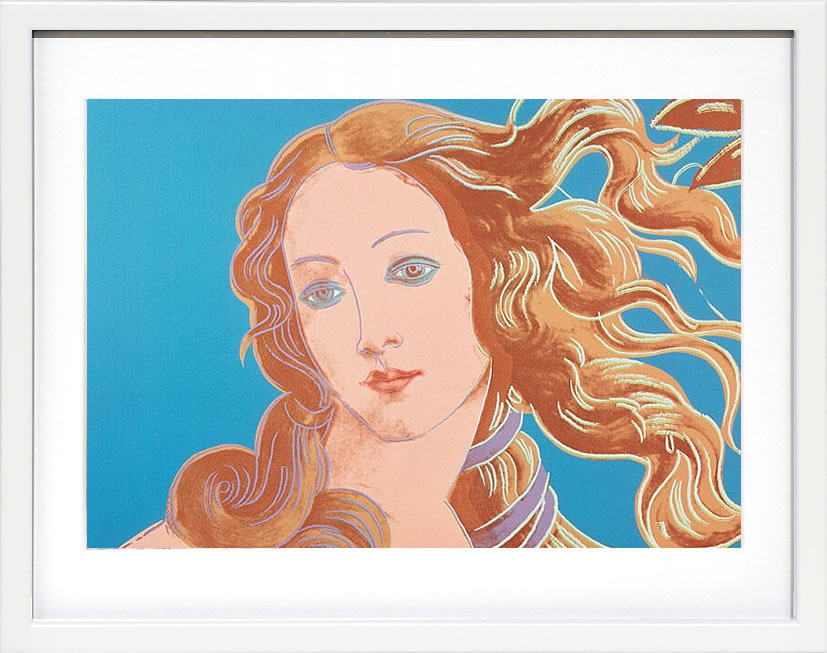 アンディ・ウォーホル ポスター 作品 猫 マリリン モンロー 花 キャンベルスープ 絵画 絵 複製画 版画 リトグラフ シルクスクリーン アートパネル ポップ アート インテリア フレーム付き 北欧 おしゃれ アンディ・ウォーホル Sandro Botticelli