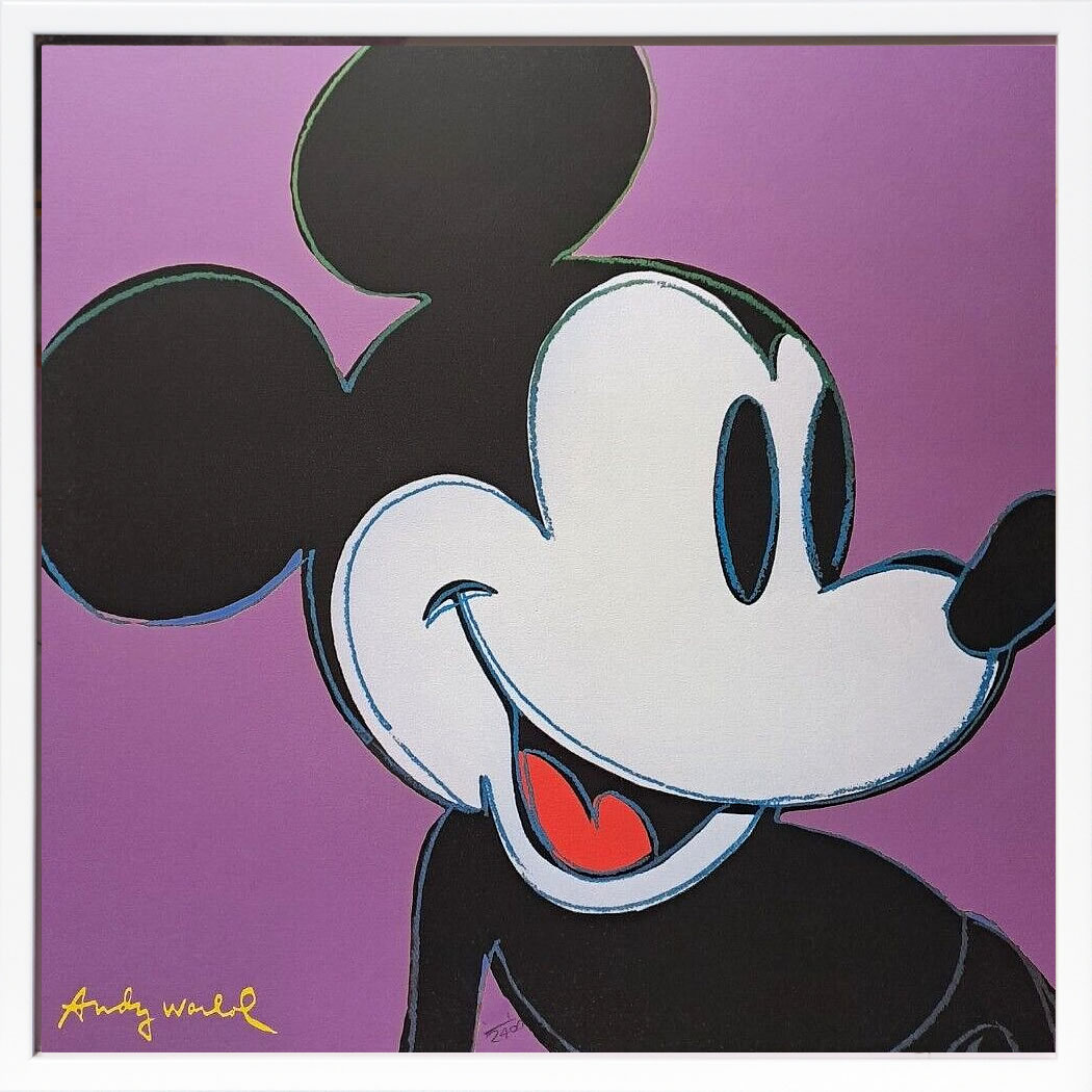 アンディ・ウォーホル 貼り出し 細工物 猫 マリリン モンロー 花 キャンベル吸いもの 絵図 絵 書きうつす画 版画 リトグラフ 絹地映写幕 芸術ダイアログボックス 受けが良い 芸術 室内装飾 枠組み付き添い人 北欧 今めかしいアンディ・ウォーホル Mickey Mouse