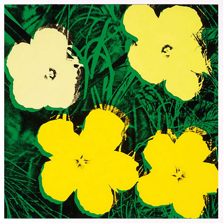 春色3カラー✧ Andy Warhol ウォーホル アートパネル 北欧 モダン