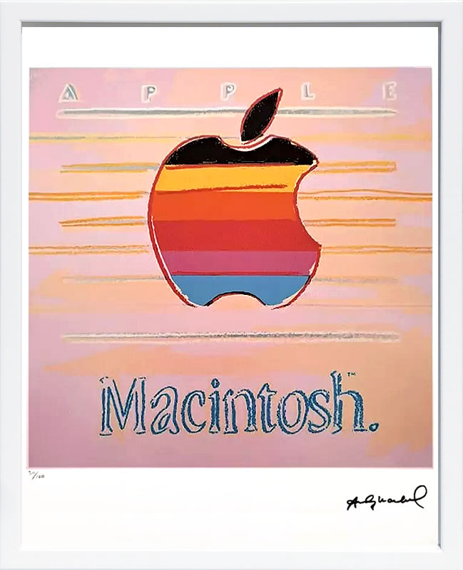 【COA証明書付】アンディ・ウォーホル ポスター 作品 猫 マリリン モンロー 花 キャンベルスープ 絵画 絵 複製画 版画 リトグラフ シルクスクリーン アートパネル ポップ アート インテリア フレーム付き 北欧 おしゃれアンディ・ウォーホル Apple Macintosh|ARS’ONLINE