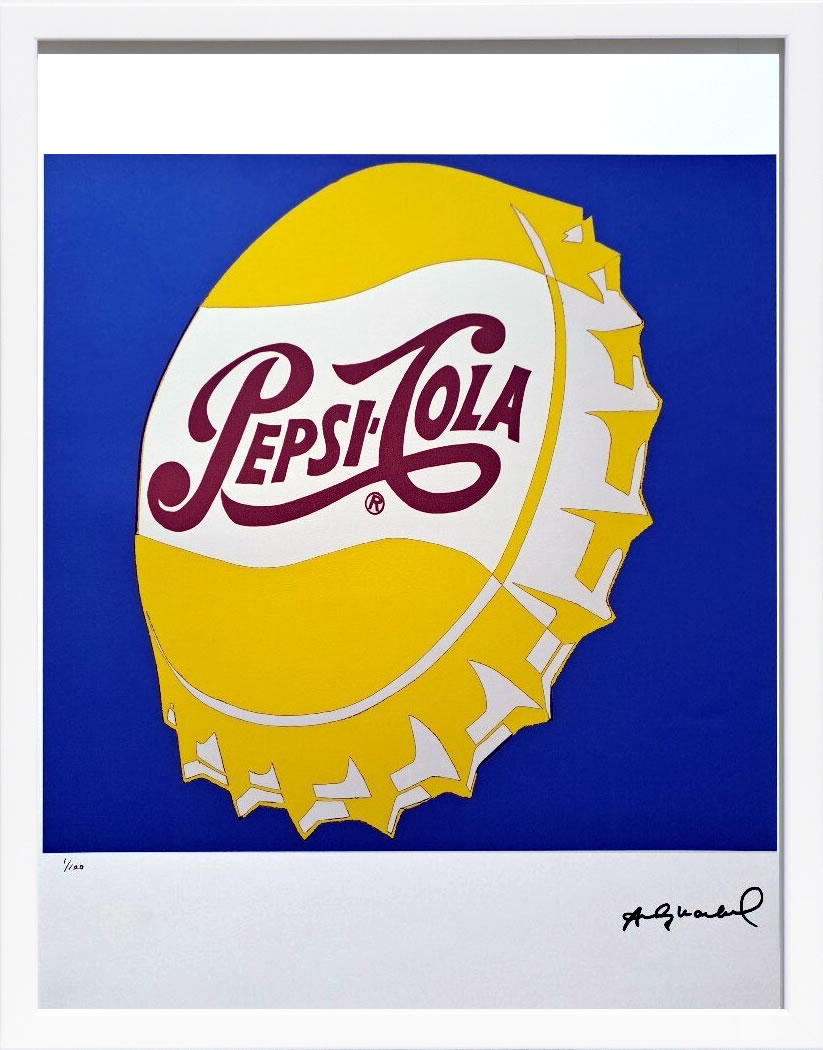 アンディ・ウォーホル ポスター 作品 猫 マリリン モンロー 花 キャンベルスープ 絵画 絵 複製画 版画 リトグラフ シルクスクリーン アートパネル ポップ アート インテリア フレーム付き 北欧 おしゃれ アンディ・ウォーホル Pepsi Cola