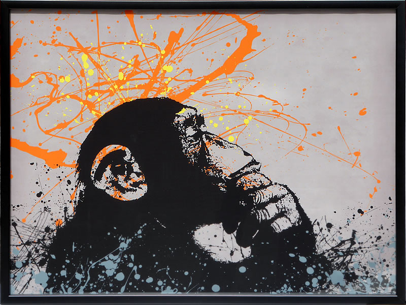 楽天市場】バンクシー 絵 絵画 アートパネル アート ポスター 版画