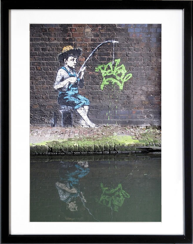楽天市場】バンクシー 絵 絵画 アートパネル アート ポスター 版画