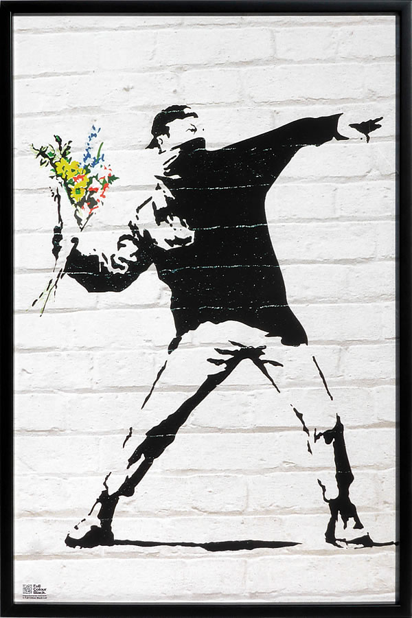 楽天市場】【10%offｸｰﾎﾟﾝ】12/19 20:00-12/26 1:59まで バンクシー 絵