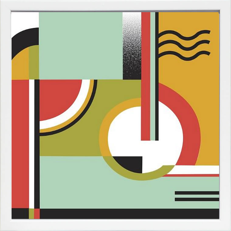 バウハウス BAUHAUS デザイン ポスター アートフレーム アートポスター アートパネル 絵画 絵 複製画 版画 作品 リトグラフ シルクスクリーン ミッドセンチュリー ポスター インテリア フレーム付き 抽象画 壁掛け 北欧 おしゃれバウハウス Bauhaus 1|ARS’ONLINE