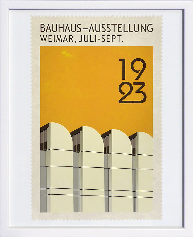 バウハウス Bauhaus 「Ruth consemuller gobelin 1930」額付き 高級