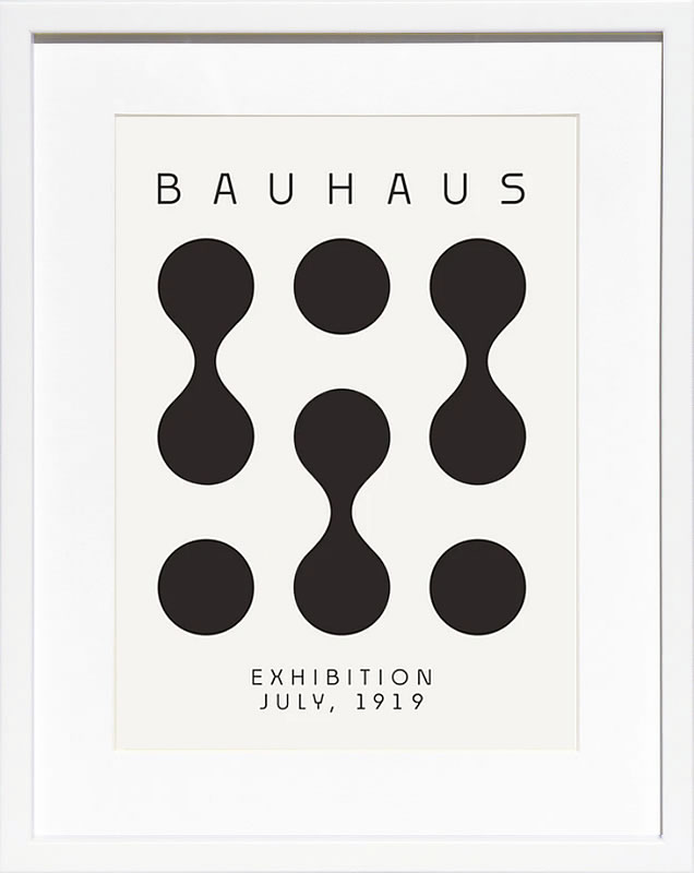 楽天市場】バウハウス BAUHAUS デザイン ポスター アートフレーム