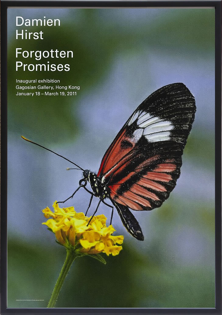 ダミアン・ハースト 絵画 絵 ポスター 複製画 版画 作品 リトグラフ シルクスクリーン アートパネル アートポスター コンテンポラリー アート インテリア フレーム付き 抽象画 壁掛け 北欧 おしゃれ\u003cbr\u003eダミアン・ハースト Heliconius melpomene