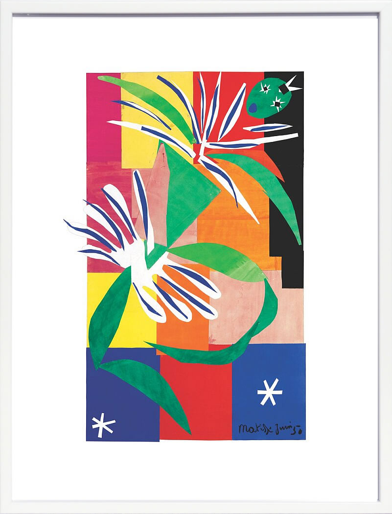 アンリ マティス 絵画 絵 ポスター アートパネル アートポスター リトグラフ モダン アート 低木 ダンス 複製画 版画 シルクスクリーン 絵画インテリア フレーム付き 北欧 おしゃれアンリ・マティス Creole Dancer, June 1950|ARS’ONLINE