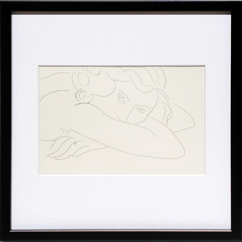 アンリ マティス 絵画 絵 ポスター アートパネル アートポスター リトグラフ モダン アート 低木 ダンス 複製画 版画 シルクスクリーン 絵画インテリア フレーム付き 北欧 おしゃれ アンリ・マティス Young Woman with Face Buried in Arms, 1929