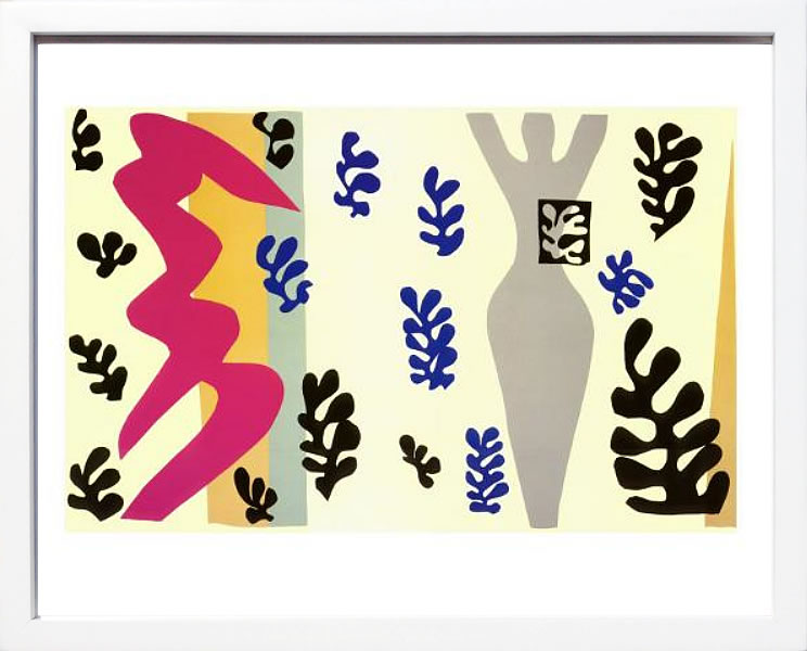 アンリ マティス 絵画 絵 ポスター アートパネル アートポスター リトグラフ モダン アート 低木 ダンス 複製画 版画 シルクスクリーン 絵画インテリア フレーム付き 北欧 おしゃれ アンリ・マティス The Knife Thrower