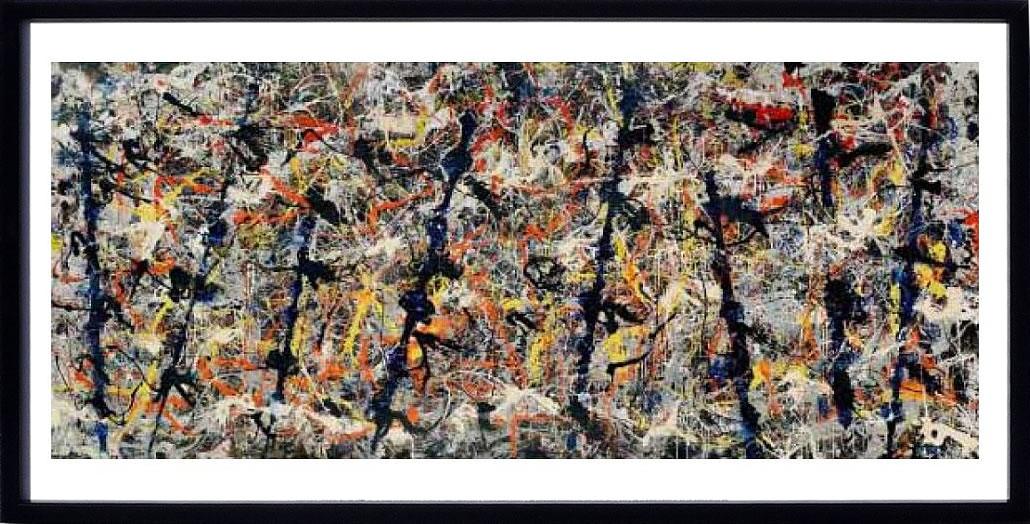 楽天市場】絵画 ジャクソン・ポロック Number 14: Gray 抽象画