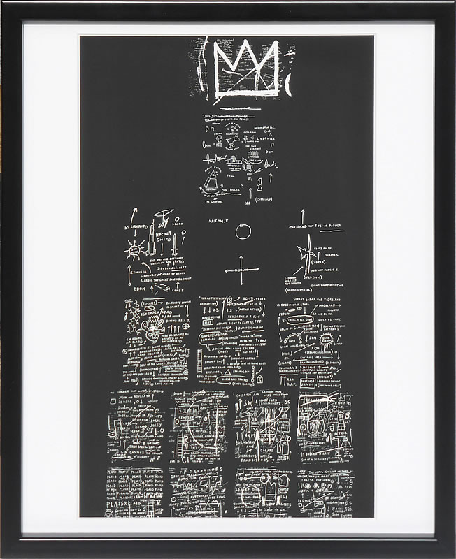 バスキア絵画 ポスター アートパネル アートポスター ポップ アート 絵 複製画 版画 抽象画 作品 リトグラフ シルクスクリーン アートフレーム インテリア フレーム付き 壁掛け 北欧 おしゃれジャン=ミシェル・バスキア Tuxedo,1982-83｜ARS&rsquo;ONLINE