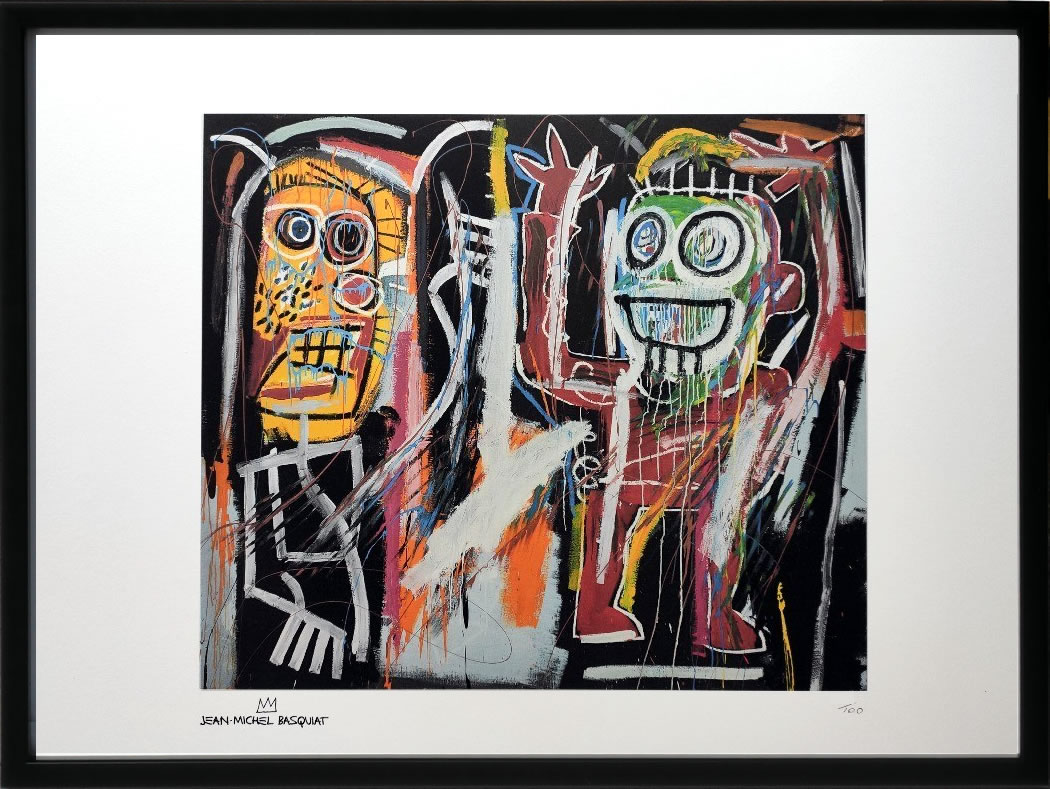 楽天市場】バスキア絵画 ポスター アートパネル アートポスター ポップ