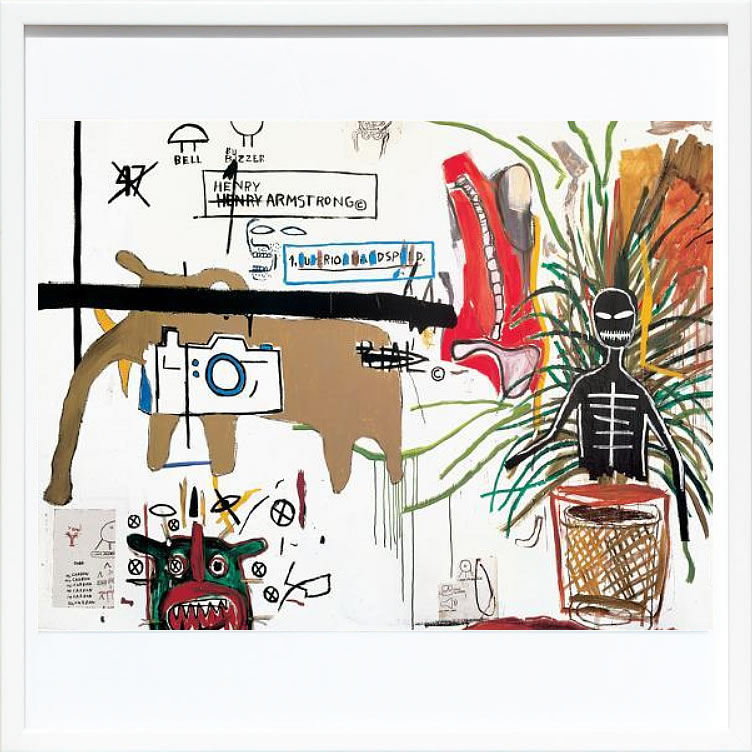 楽天市場】バスキア絵画 ポスター アートパネル アートポスター ポップ