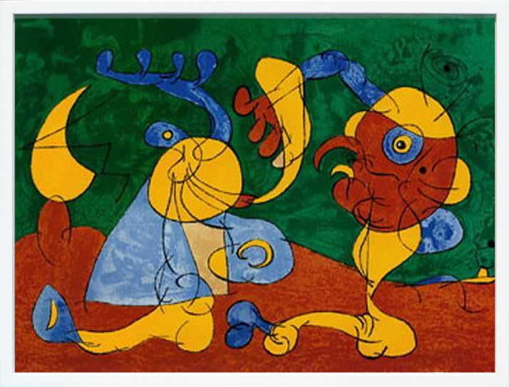 楽天市場】ジョアン ミロ 絵画 ポスター 絵 アートパネル アート