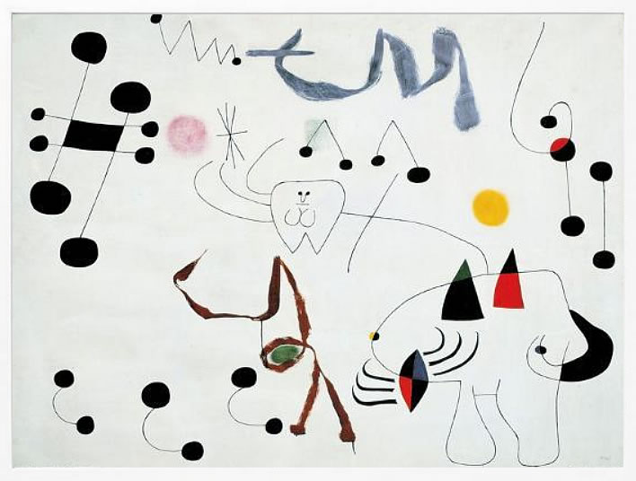 楽天市場】ジョアン ミロ 絵画 ポスター 絵 アートパネル アート