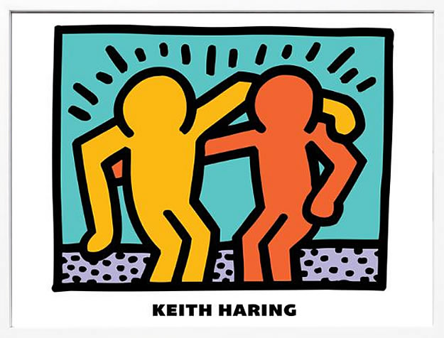 キース・ヘリング リトグラフ ポスター ☆キース ヘリング（KEITH HARING）☆リトグラフ・リトグラフ