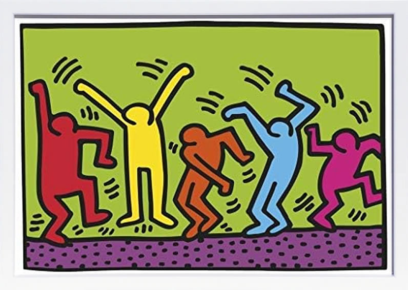 楽天市場】キース ヘリング ポスター 絵画 作品 グッズ アートパネル