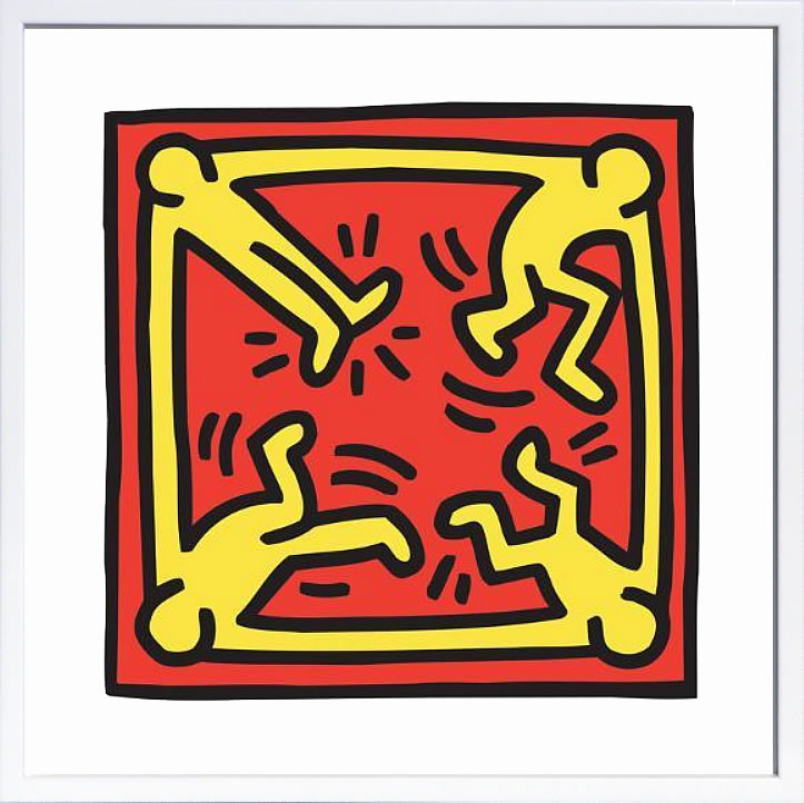 楽天市場】キース ヘリング ポスター 絵画 作品 グッズ アートパネル