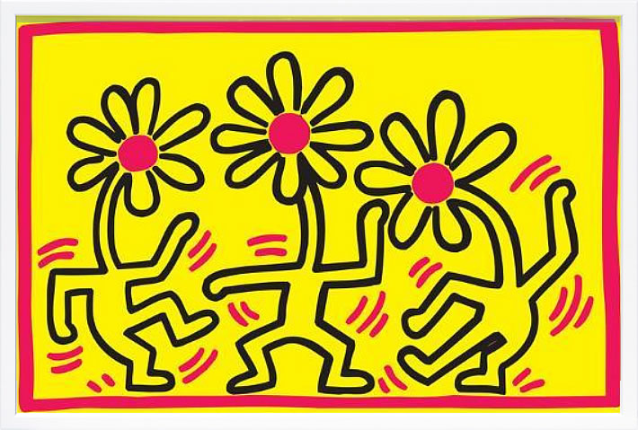 楽天市場】【ライセンスプリント】キース ヘリング 絵画 絵 商品