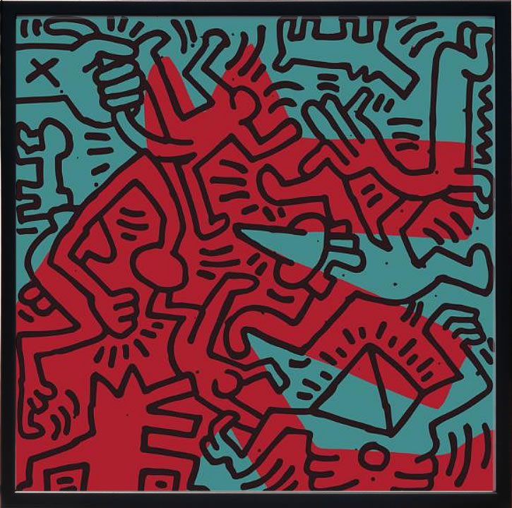 楽天市場】キース ヘリング ポスター 絵画 作品 グッズ アートパネル