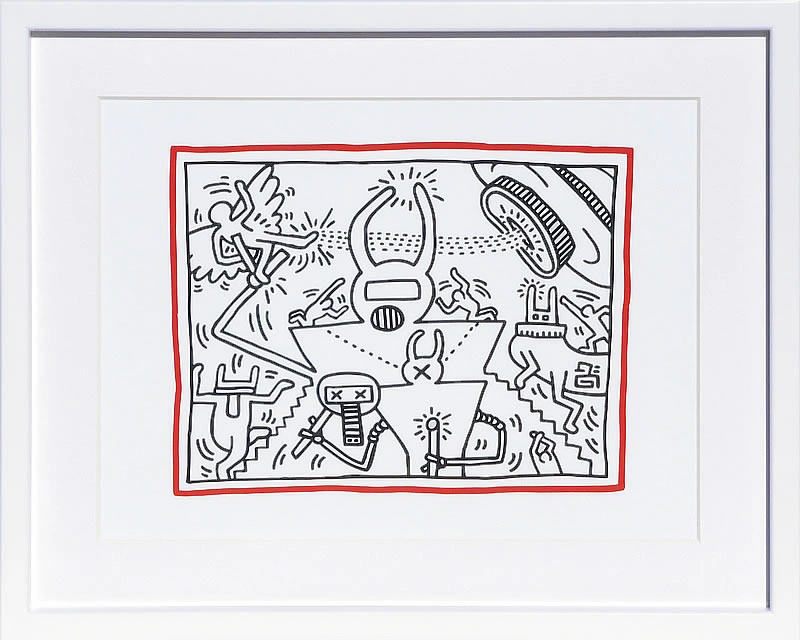 楽天市場】キース ヘリング ポスター 絵画 作品 グッズ アートパネル