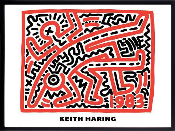 楽天市場】キース ヘリング ポスター 絵画 作品 グッズ アートパネル