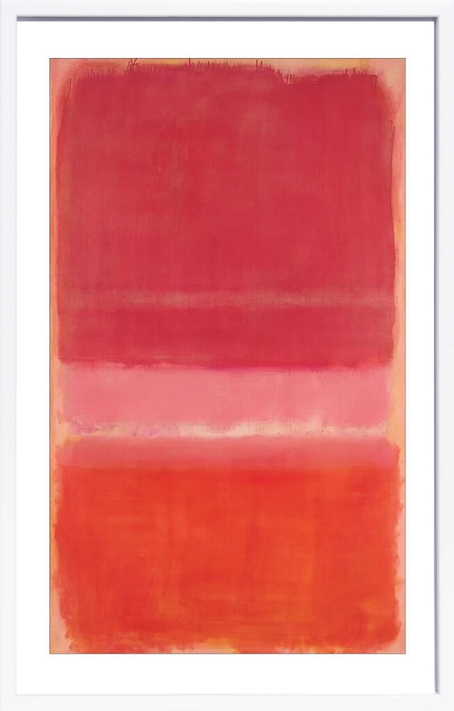 マーク ロスコ ポスター 絵画 絵 アートパネル アートポスター モダン アート 複製画 版画 リトグラフ シルクスクリーン 絵画インテリア フレーム付き 北欧 おしゃれ マーク・ロスコ Untitled (Red), c. 1956