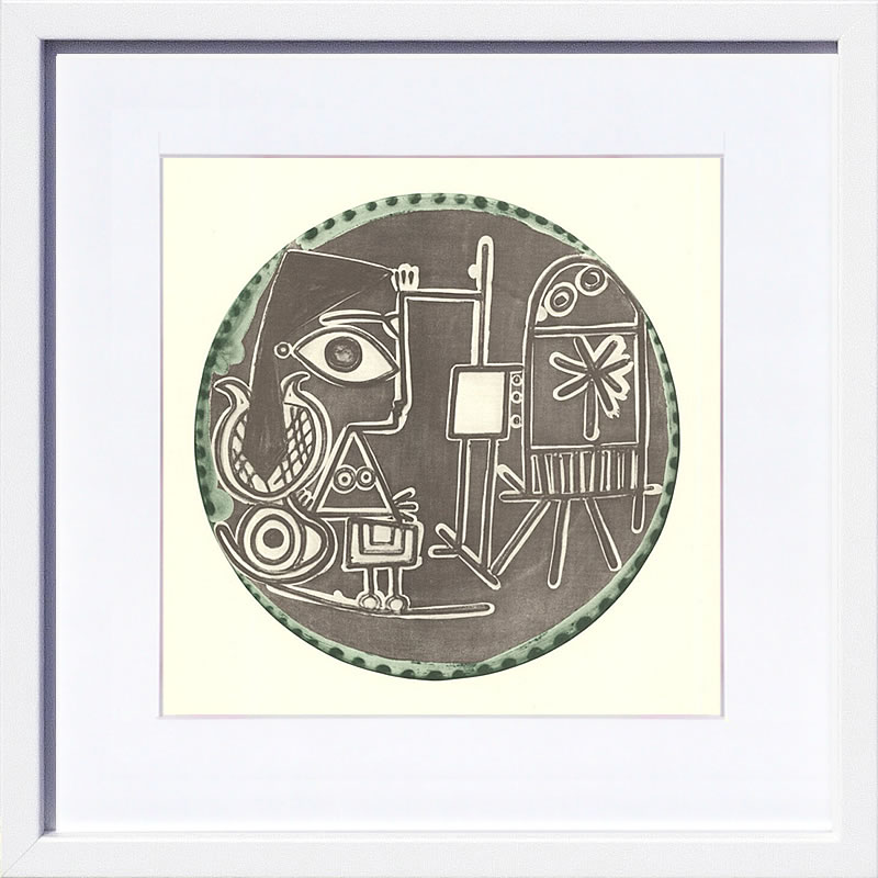 美品　パブロ・ピカソ 「Dove of Peace」 ポスター　ウッドフレーム 44247884.jpg