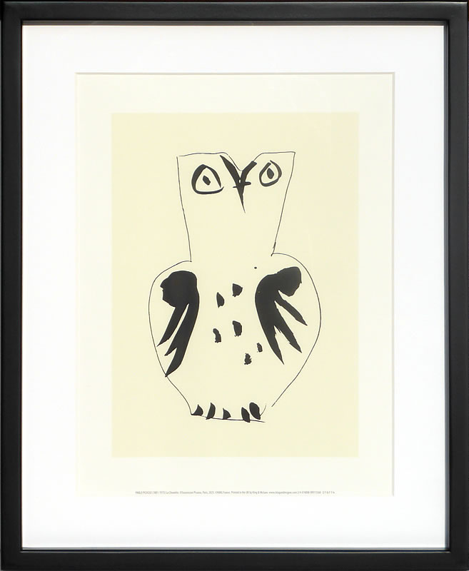 楽天市場】雑貨 アートポスター ピカソ フクロウ ふくろう 梟 アート