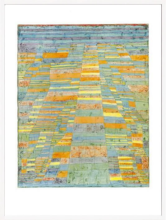 パウル クレー ポスター 絵画 絵 アートパネル アートポスター モダン アート 天使 複製画 版画 リトグラフ シルクスクリーン 絵画インテリア フレーム付き 北欧 おしゃれ パウル・クレー Primary Route and Bypasses, c.1929
