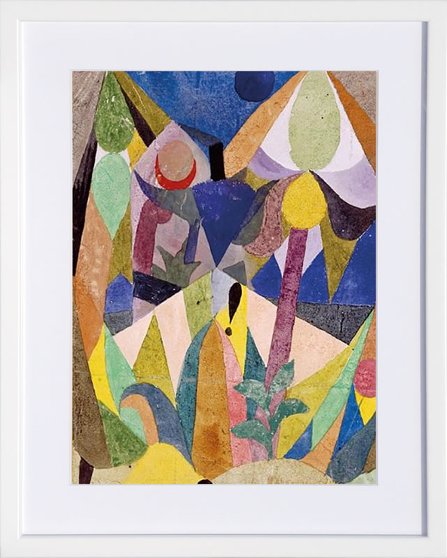 天使複製画 パウル・クレー『Angel in the Kindergarten (幼稚園の天使)』複製画