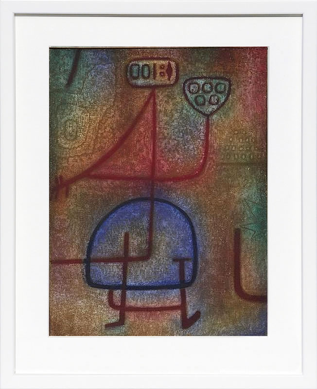 パウル クレー ポスター 絵画 絵 アートパネル アートポスター モダン アート 天使 複製画 版画 リトグラフ シルクスクリーン 絵画インテリア フレーム付き 北欧 おしゃれ パウル・クレー La belle jardini・・re (The Beautiful Gardener), 1939