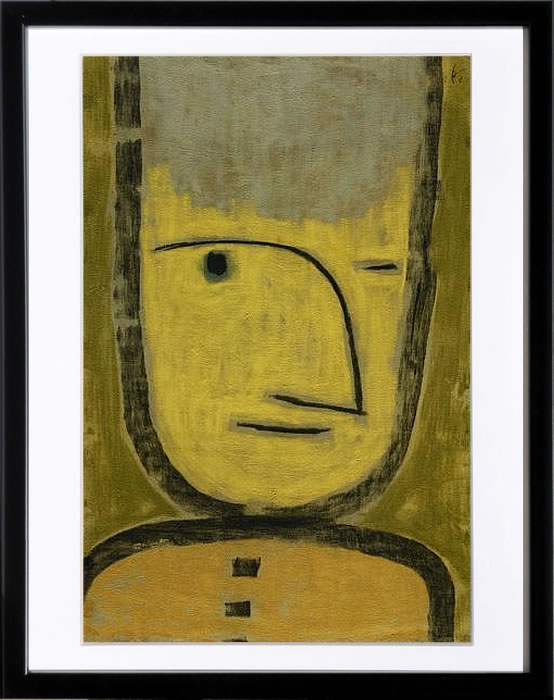 パウル クレー ポスター 絵画 絵 アートパネル アートポスター モダン アート 天使 複製画 版画 リトグラフ シルクスクリーン 絵画インテリア フレーム付き 北欧 おしゃれパウル・クレー The Yellow-Green｜ARS&rsquo;ONLINE