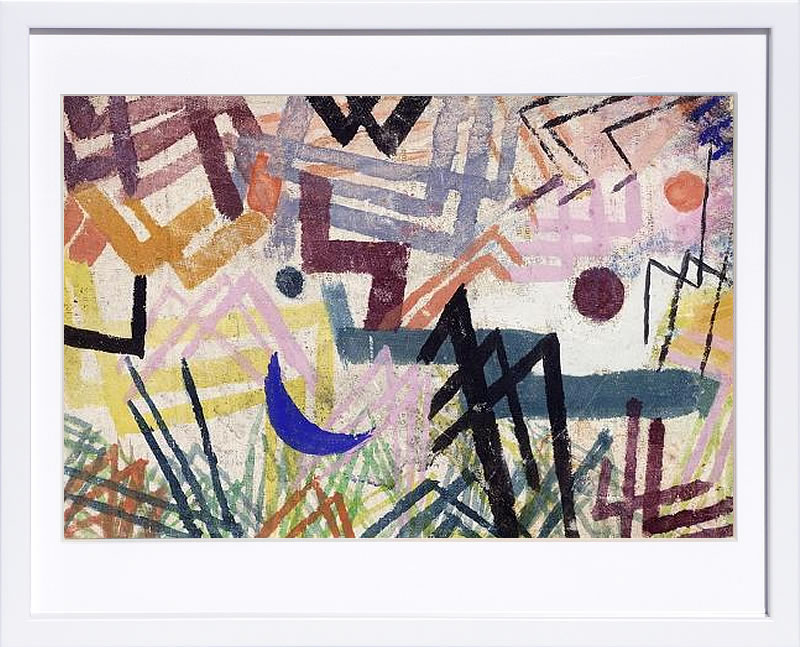 パウル クレー ポスター 絵画 絵 アートパネル アートポスター モダン アート 天使 複製画 版画 リトグラフ シルクスクリーン 絵画インテリア フレーム付き 北欧 おしゃれパウル・クレー The Power of Play in a Lech landscape|ARS’ONLINE