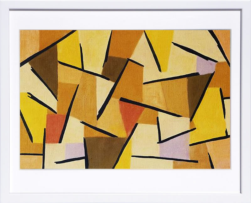 パウル クレー ポスター 絵画 絵 アートパネル アートポスター モダン アート 天使 複製画 版画 リトグラフ シルクスクリーン 絵画インテリア フレーム付き 北欧 おしゃれパウル・クレー Harmonisierter Kampf. 1937, 206｜ARS&rsquo;ONLINE