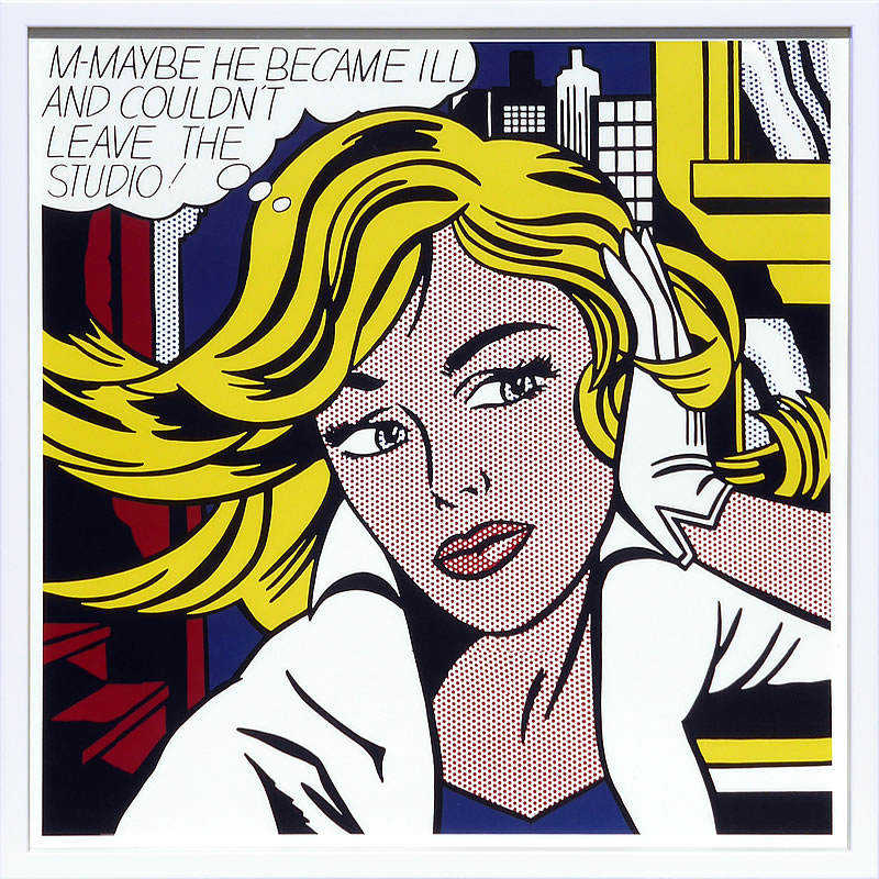 楽天市場】【ライセンスプリント】ロイ・リキテンスタイン 絵画 絵