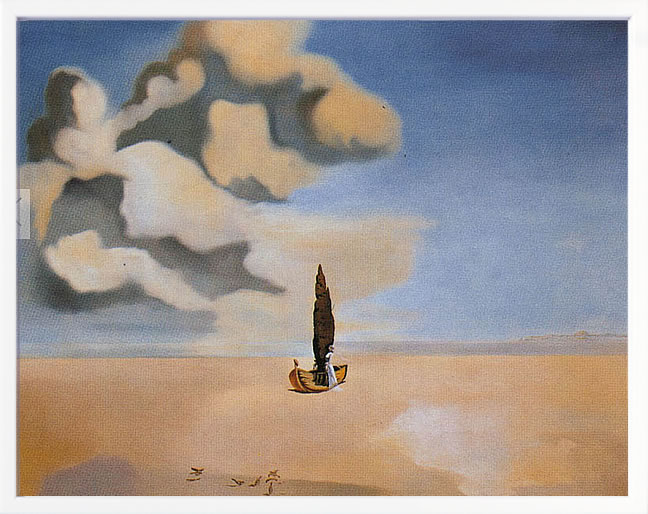 サルバドール ダリ 絵画 絵 ポスター アートパネル アートポスター モダン アート 複製画 版画 リトグラフ シルクスクリーン 絵画インテリア フレーム付き 北欧 おしゃれサルヴァドール・ダリ 従姉妹のカロリネッタの亡霊｜ARS&rsquo;ONLINE