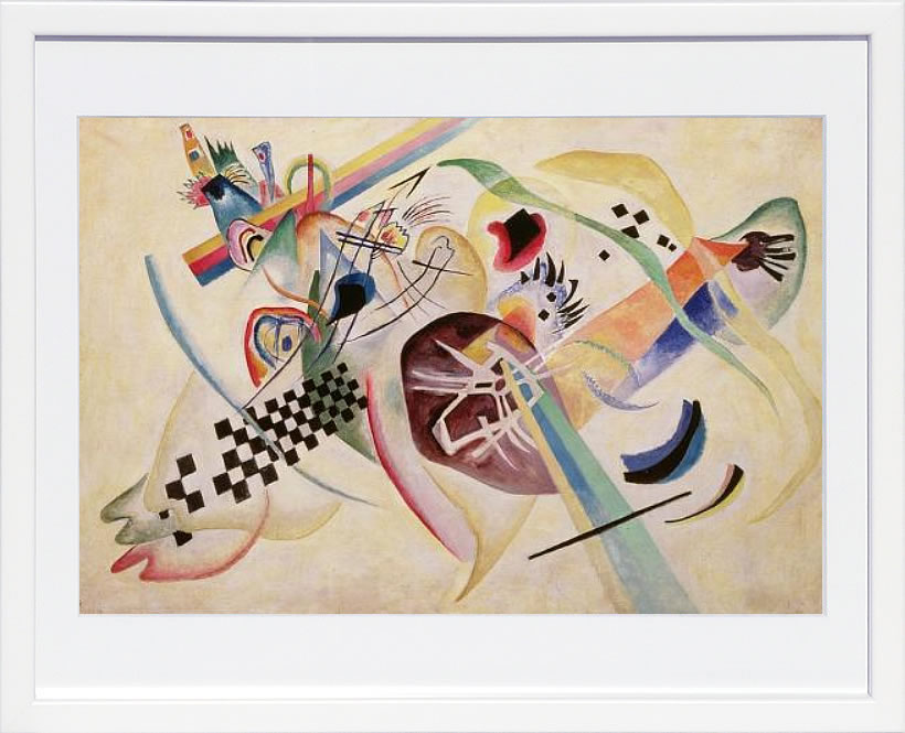 ワシリー カンディンスキー 絵画 絵 ポスター アートパネル アートポスター モダン アート 複製画 版画 リトグラフ シルクスクリーン 絵画インテリア フレーム付き 北欧 おしゃれワシリー・カンディンスキー Composition No. 224, 1920｜ARS&rsquo;ONLINE