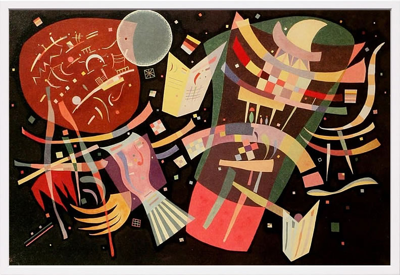楽天市場】A4サイズ アートポスター ワシリー・カンディンスキー