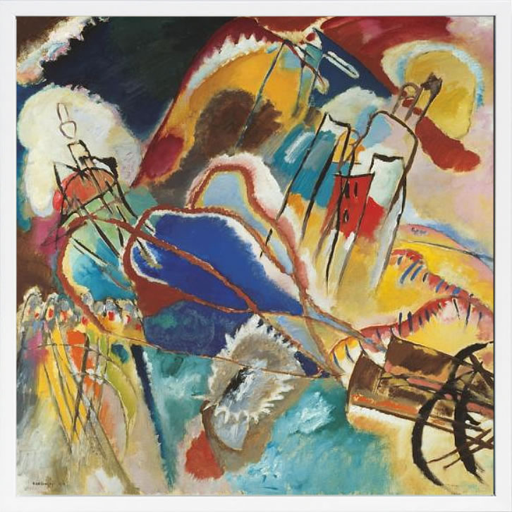 額装済/La forme ワシリーカンディンスキー/ポスター/インテリア/アート 額装済/La forme ワシリーカンディンスキー/ポスター/インテリア