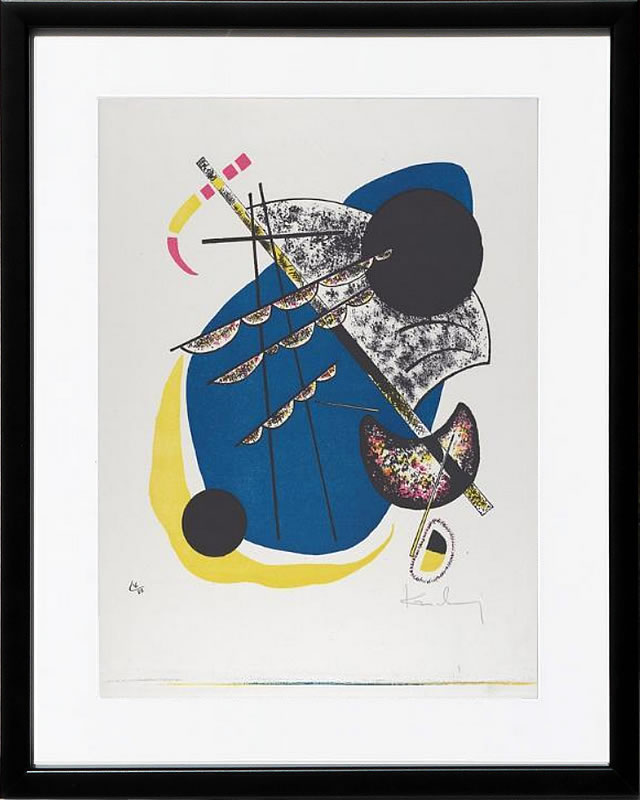 ワシリー カンディンスキー 絵画 絵 ポスター アートパネル アートポスター モダン アート 複製画 版画 リトグラフ シルクスクリーン 絵画インテリア フレーム付き 北欧 おしゃれワシリー・カンディンスキー Kleine Welten II (Small Worlds Ii), 1922｜ARS&rsquo;ONLINE