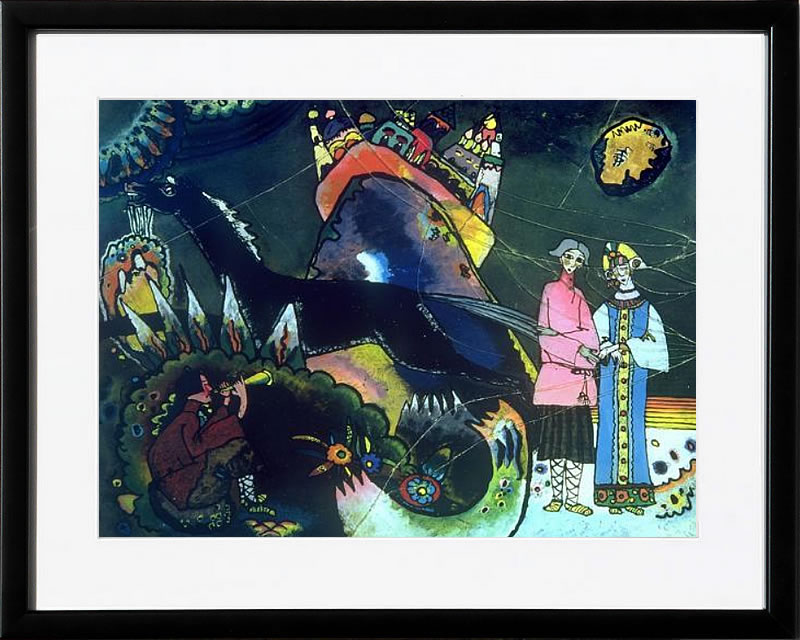 ワシリー カンディンスキー 絵画 絵 ポスター アートパネル アートポスター モダン アート 複製画 版画 リトグラフ シルクスクリーン 絵画インテリア フレーム付き 北欧 おしゃれワシリー・カンディンスキー The Cloud of Gold, 1918|ARS’ONLINE