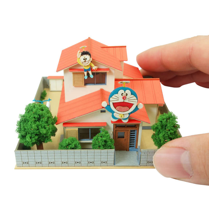 【ネコポス配送可】さんけいみにちゅあーとキット1/150ドラえもんシリーズ【ドラえもんとのび太の家】MK10-02