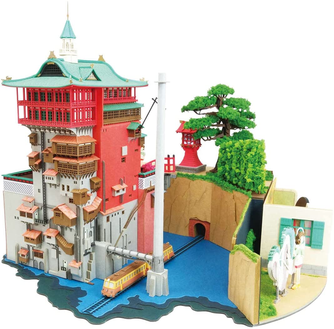 さんけい みにちゅあーとキット スタジオジブリ作品シリーズ 千と千尋の神隠し 千と千尋の神隠しジオラマ Non Scale Salon Raquet De