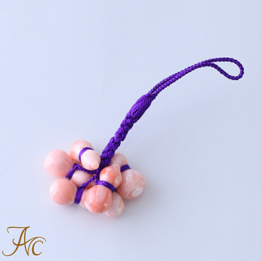 ≪マラソン10%OFFクーポン≫ ミッドウェー珊瑚 ピンク 瓢箪＜六瓢息災＞根付け かわいい 縁起物 ｷｰﾎﾙﾀﾞｰ ｽﾄﾗｯﾌﾟ＜1個限定＞<BR>  3月 誕生石 珊瑚 アクセサリー ジュエリー  還暦祝 赤 結婚 35周年  プレゼント 本珊瑚 サンゴ さんご