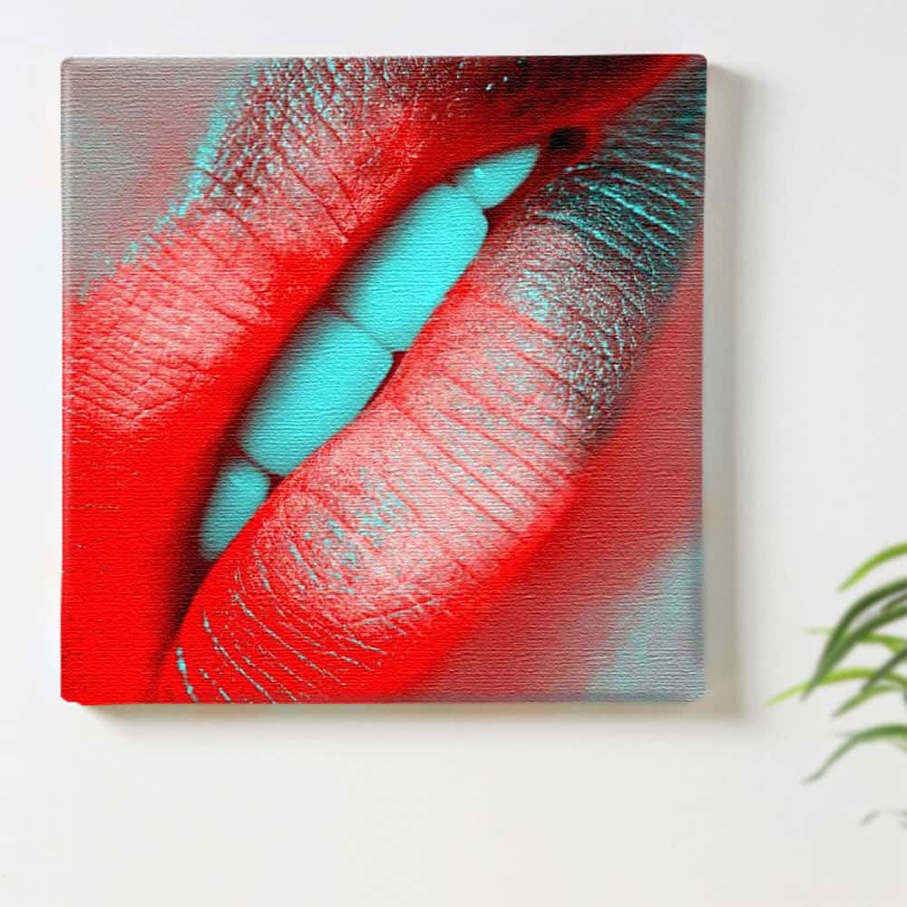 ストーン　アートパネル　ブランド　アート　絵画　絵　ポスター　壁掛け　リップ　唇 ストーン アートパネル ブランド アート 絵画 絵 ポスター 壁掛け