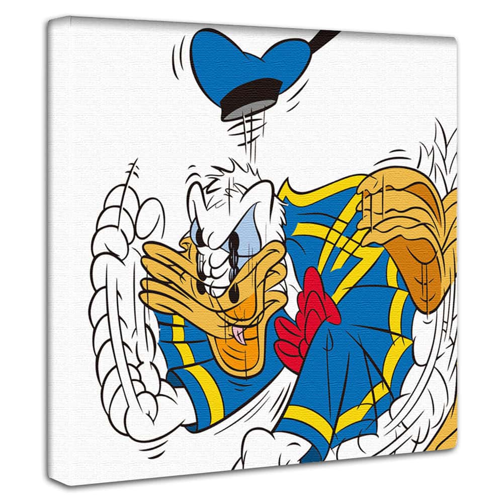 楽天市場 ディズニー公式 ドナルドダック シンプルのインテリア用アートパネル ファブリック パネル ポスター ボード 壁掛け アート 絵 おしゃれ インテリア 玄関 30cm 30cm Mサイズ 返金保証 インテリア アートパネル Artdeli