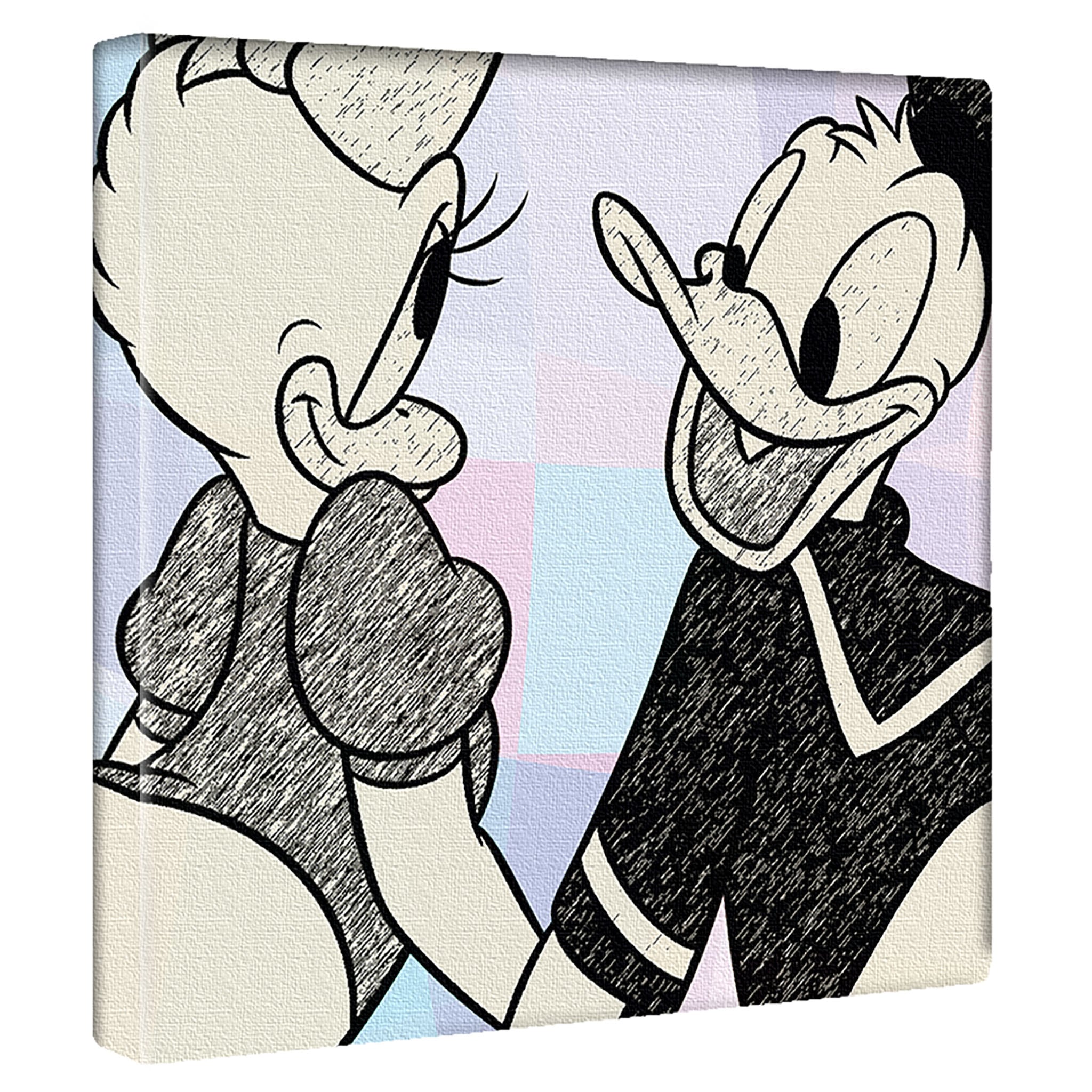 9/17特価☆©Disney　ドナルド　デイジー　 DUFEX　エッチングアート ディズニーエッチングアート ベイビードナルドデイジー ©Disney